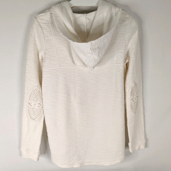 HOLD S ROXY Never Worn Lace-Up Hoodie Small - Picture 3 of 12